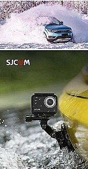 מצלמת אקסטרים SJCAM SJ10X כולל עברית - צלמו ב-4K עם ייצוב EIS 3-Axis לחוויית אקסטרים מושלמת
