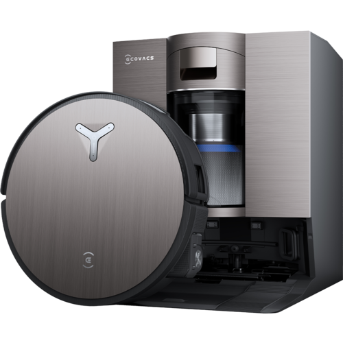 שואב רובוטי עם תחנת עגינה ECOVACS DEEBOT X11 OmniCyclone צבע ברונזה מטאלית - כולל 3 שנות אחריות