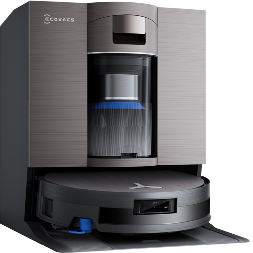 שואב רובוטי עם תחנת עגינה ECOVACS DEEBOT X11 OmniCyclone צבע ברונזה מטאלית - כולל 3 שנות אחריות