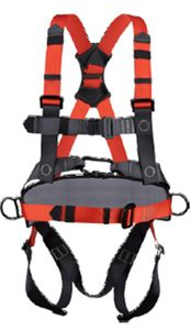 ריתמת בטיחות מקצועית PALOMA חיבורים מהירים, חגורת מותן ו-4 נקודות עיגון