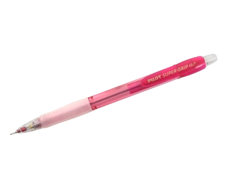עיפרון מכני ורסטיל Pilot Super Grip 0.7 - ורוד