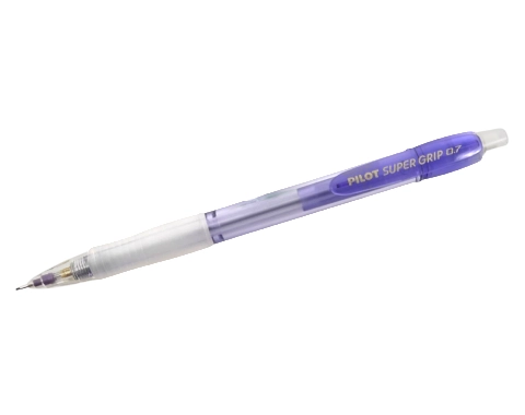 עיפרון מכני ורסטיל Pilot Super Grip 0.7 - סגול