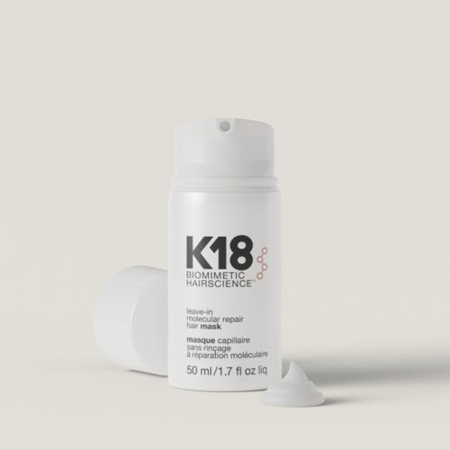 מסכה K18 לתיקון ושיקום מולקולרי של השיער ללא שטיפה 50 מ