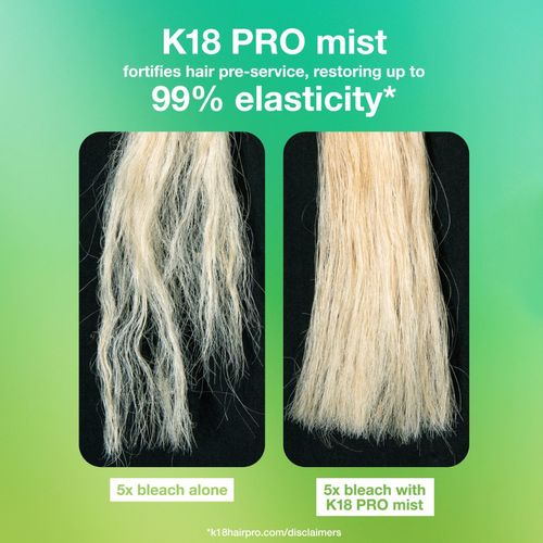ספריי MIST לתיקון ושיקום מולקולרי של השיער K18 לשימוש מקצועי 150 מ