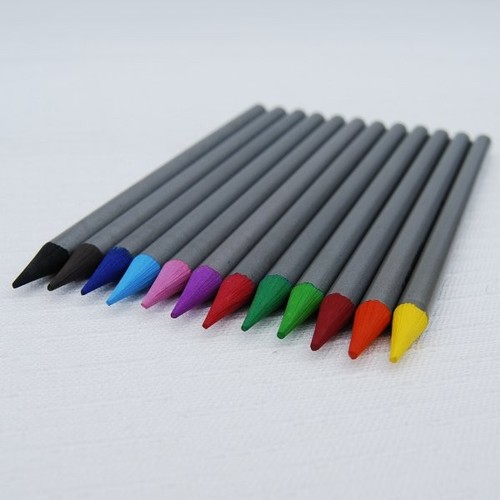  סט 12 צבעי אקוורל נטול עץ KOH-I-NOOR 8782 