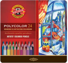 סט 24 צבעי POLYCOLOR 3824