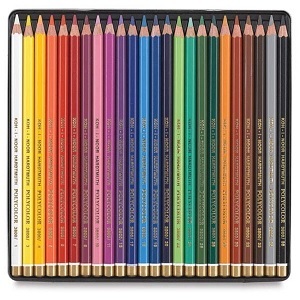 סט 24 צבעי POLYCOLOR 3824