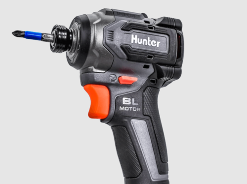 מברגת אימפקט קצרה Hunter Brushless 18V + סוללה 3Ah ומטען