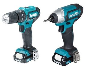 סט 2 כלים 12V נטען עם 2 סוללות 1.5A ומטען MAKITA CLX228SX2 מקיטה