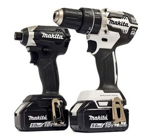 סט 2 כלים 18V נטען עם 2 סוללות 5A ומטען MAKITA DLX2180TX1 מקיטה