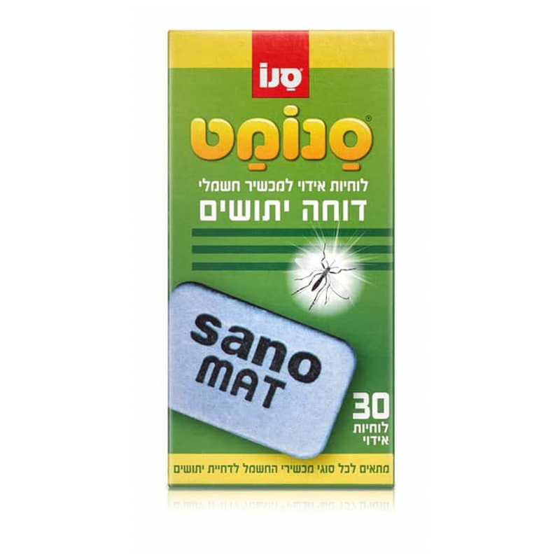 סנומט - 30 לוחיות אידוי למכשיר חשמלי | סנו