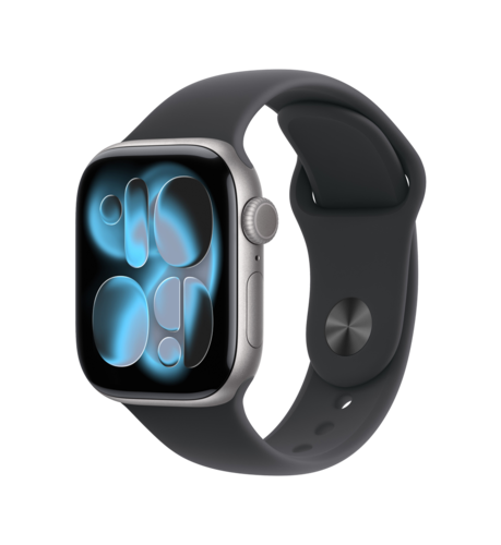 שעון חכם Apple Watch Series 11 2025 42mm Aluminum Case Rubber Sport Band GPS 