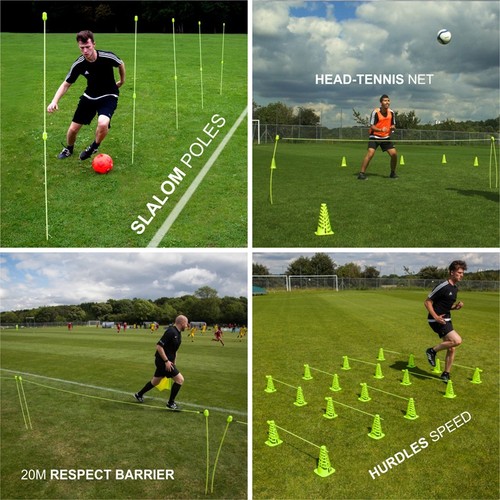 ערכת אימון מקצועית לדשא סינטטי QUICKPLAY PRO Speed & Agility Set