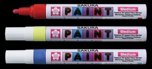 צבע סימון נוזלי שחור SAKURA סאקורה