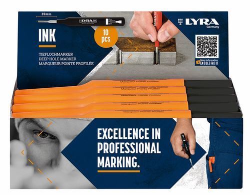 טוש סימון צוואר ארוך שחור ליירה