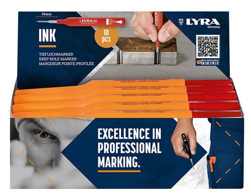 טוש סימון צוואר ארוך אדום ליירה