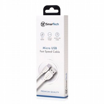 כבל מיקרו USB דגם V150 מבית SmarTech באורך 2 מטר - עמידות ואיכות יוצאות דופן