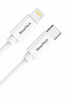 כבל PD טייפ-סי ל-Lightning באורך 1 מטר - דגם ST501 מבית SmarTech - מהירות, אמינות ועמידות במוצר אחד