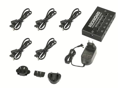 RockBoard ISO Power Block V6+ – ספק כוח מבודד ל-5 אפקטים לגיטרה