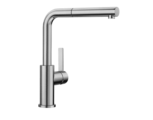 ברז מטבח נשלף BLANCO גימור נירוסטה דגם לנורה 523123