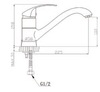 ברז פרח Aquila Pelican 4204A