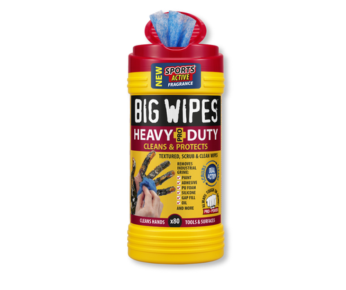 מגבונים לידיים (80 יח') לניקוי הכל - BIG WIPES