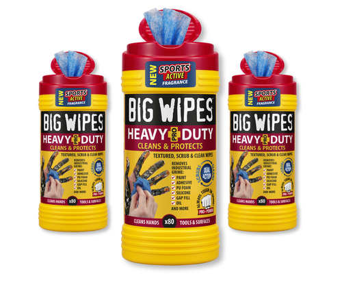 מגבונים לידיים (80 יח') לניקוי הכל - BIG WIPES