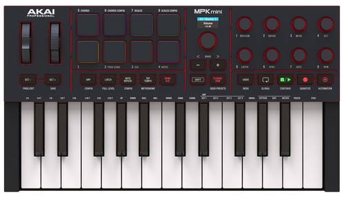 זוית נוספת Akai Professional MPK Mini Mk4