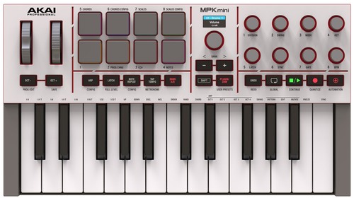 זוית נוספת Akai Professional MPK Mini Mk4