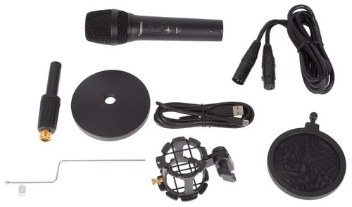 מיקרופון דינמי בחיבור USB או Maono AU-HD300T XLR