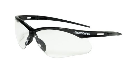 JACKSON SG CLEAR - משקפי מגן לשימוש כללי עדשות מוגנות UV ושריטות - צבע שקוף