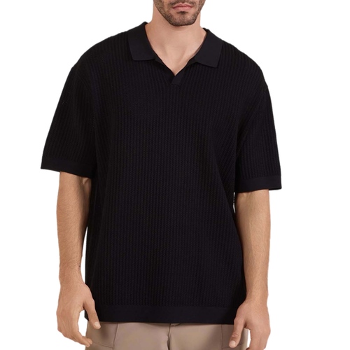 חולצה BALR מידות S-XXL לגברים בגוון שחור