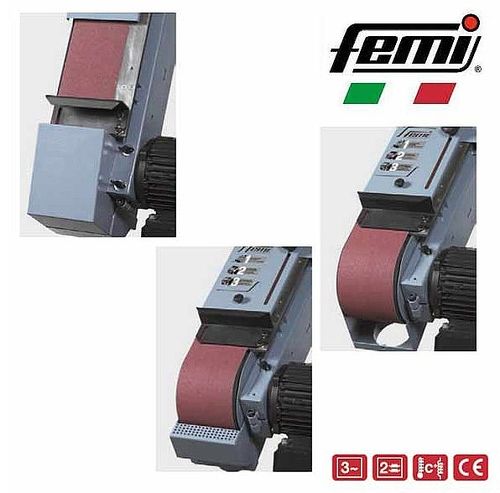 מלטשת סרט שולחנית תעשייתית 750W