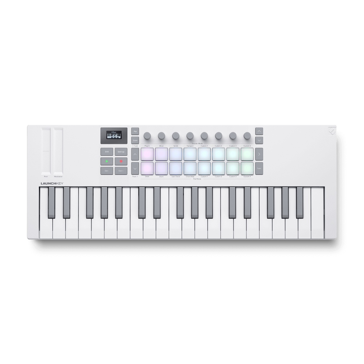 מקלדת שליטה Launchkey Mini 37 White MK4 
