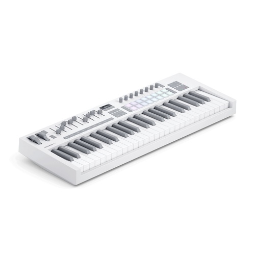 Novation Launchkey 49 mk4 White  זווית נוספת