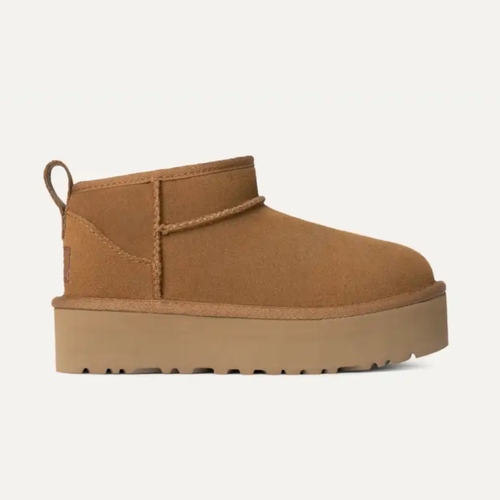 מגף UGG מיני פלטפורמה חום מידות 31-35 לילדים