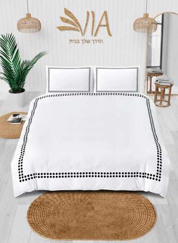 סט מצעים יחיד 100% כותנה – מראה אלגנטי ומוקפד