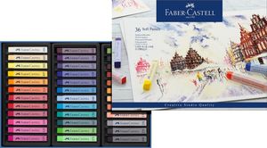סט 36 פסטל רך FABER CASTELL  