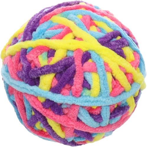 פלמינגו משחק לחתול כדור חוטי בד עבים - Toy Vetru Ball Multiple colours