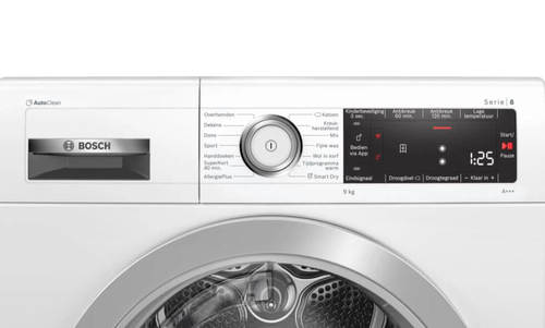 מייבש כביסה BOSCH WTXH8E90NL 