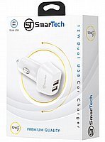 מטען רכב 12W עם כבל טייפ-סי - דגם STCC12W-DO מבית SmarTech