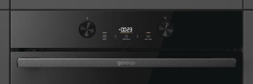 תנור בילד אין Gorenje BPS6737E04DBG פירוליטי, זכוכית שחורה,  77 ליטר