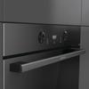 תנור בילד אין Gorenje BPS6737E04DBG פירוליטי, זכוכית שחורה,  77 ליטר
