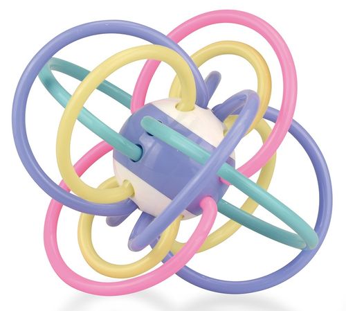 נשכן רעשן עיגולים עם לולאות סיליקון