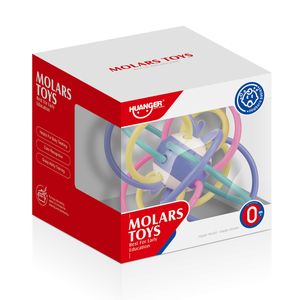 נשכן רעשן עיגולים עם לולאות סיליקון