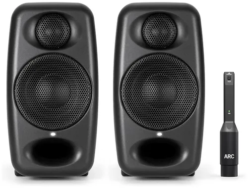 זוג מוניטורים אולפניים בצבע שחור iLoud Micro Pro מבית IK Multimedia