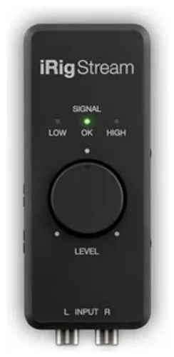 ממשק אודיו לסטרימינג iK Multimedia iRig Stream