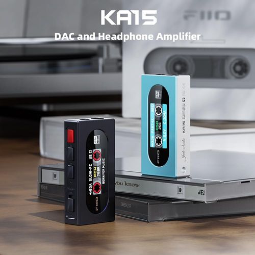 מגבר אוזניות נייד FiiO KA15 