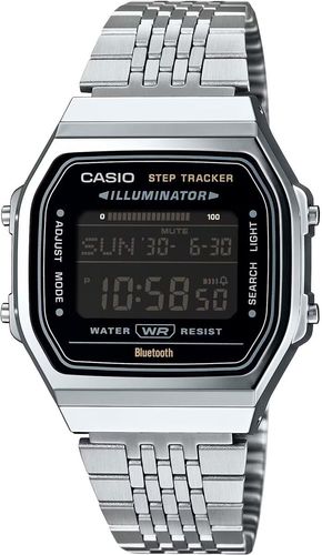 CASIO ABL-100WE-1B חדש חיבור בלוטוס ומד צעדים בלעדי בגוד טיים