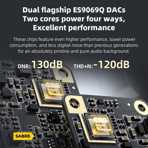 מגבר נייד דונגל DAC/AMP דגם FiiO KA17